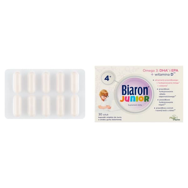 Bioaron Junior 30 tuggkapslar