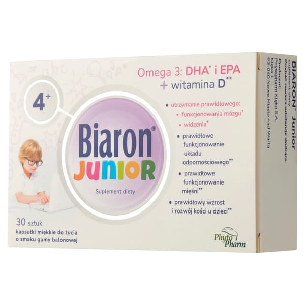 Bioaron Junior 30 tuggkapslar