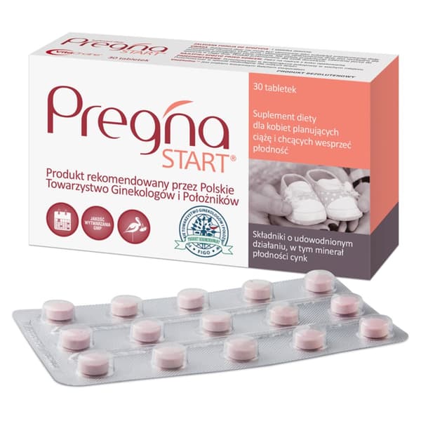 Pregna START 30 tabletter Folsyre Graviditetsplanlægning