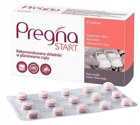 Pregna START 30 tabletter Folsyre Graviditetsplanlægning
