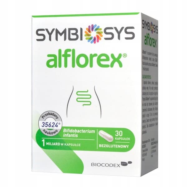 Alflorex probiotika för IBS-tarmarna Bifidobacterium infantis-stam 30 kapslar.