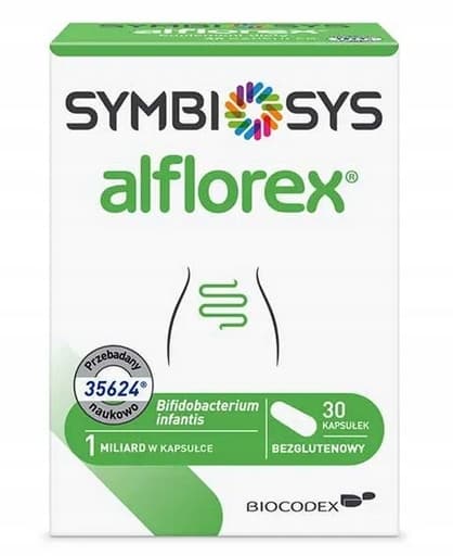 Alflorex probiotika för IBS-tarmarna Bifidobacterium infantis-stam 30 kapslar.