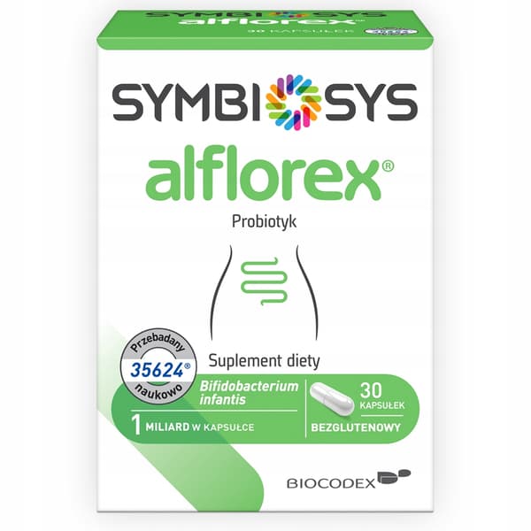 Alflorex probiotika för IBS-tarmarna Bifidobacterium infantis-stam 30 kapslar.
