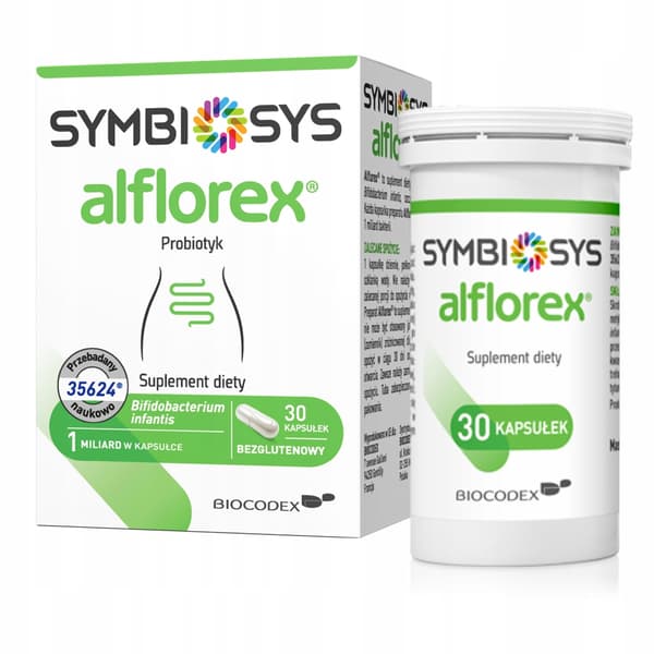 Alflorex probiotika för IBS-tarmarna Bifidobacterium infantis-stam 30 kapslar.