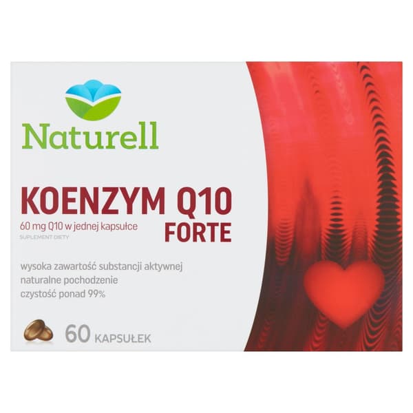 Koenzym Q10 Forte NATURELL 60 kapslar