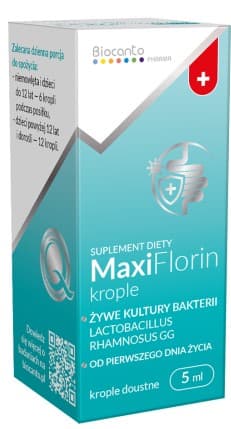 BIOCANTO Maxiflorin levande bakteriekulturer droppar från första levnadsdagen 5 ml