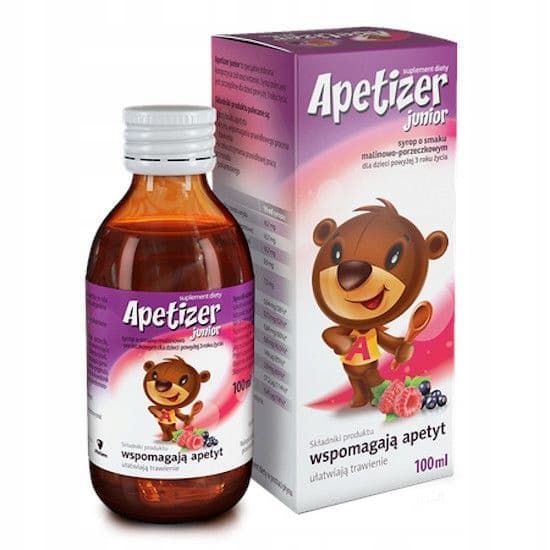 Apetizer Hindbær- og solbærsirup 100 ml Til appetitten