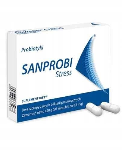 SANPROBI STRESS 20 KAPSLAR probiotika