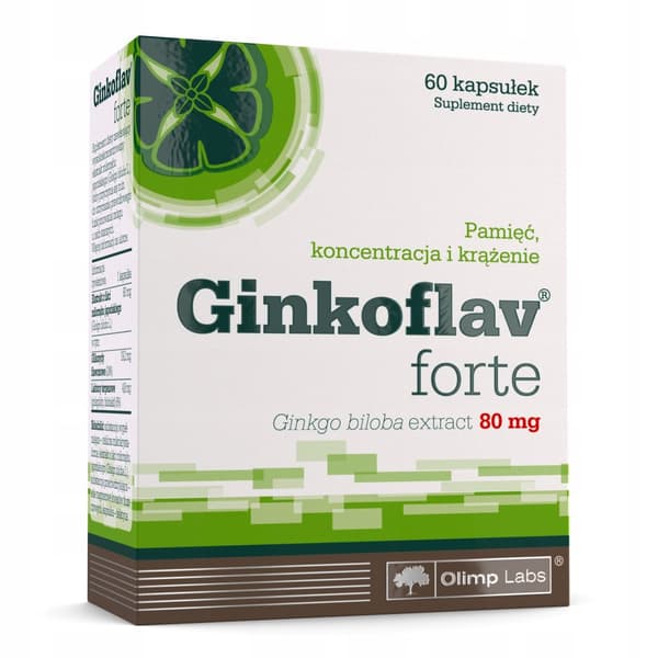Olimp Ginkoflav Forte minneskoncentration 60 kapslar