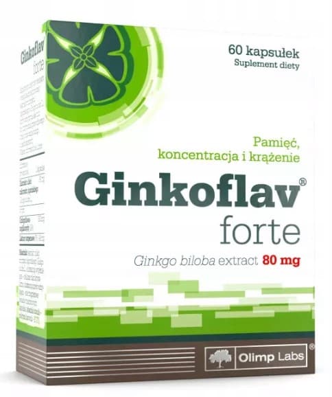 Olimp Ginkoflav Forte minneskoncentration 60 kapslar