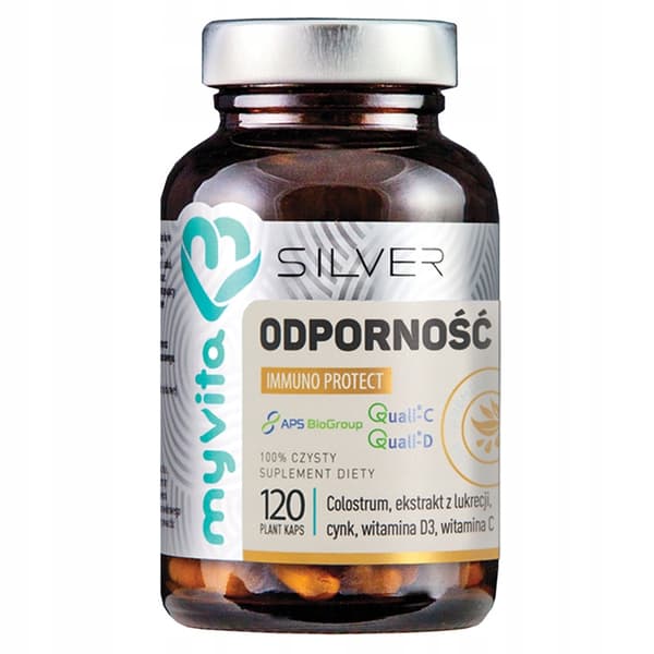 Silver Pro Complex Immunitet ZINK VITAMIN CD MyVita 120 kapslar