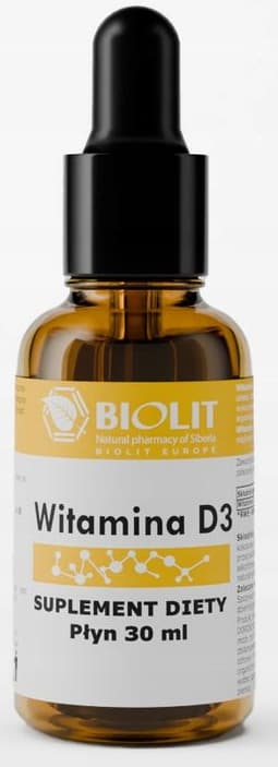 VITAMIN D3 2000 IE benimmunitet BIOLIT 30 ml