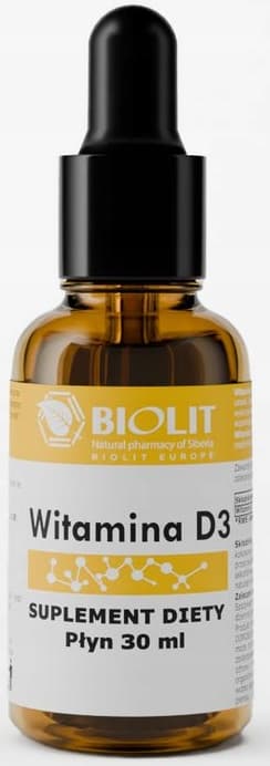 VITAMIN D3 2000 IE benimmunitet BIOLIT 30 ml