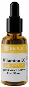 Miniatyrbild 1 av 4: VITAMIN D3 2000 IE benimmunitet BIOLIT 30 ml