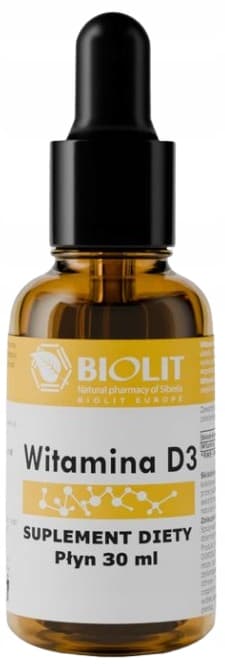 VITAMIN D3 2000 IE benimmunitet BIOLIT 30 ml