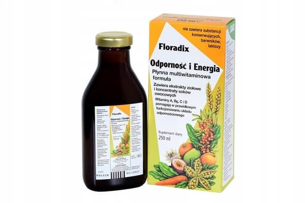 FLORADIX IMMUNITET OCH ENERGI multivitamin tonic 250 ml