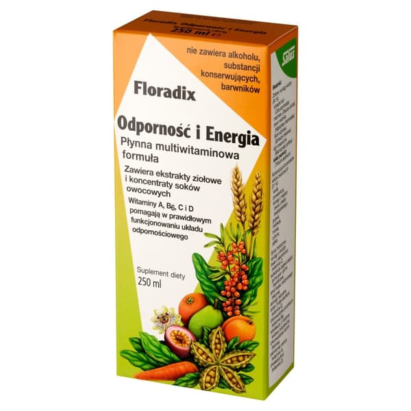 FLORADIX IMMUNITET OCH ENERGI multivitamin tonic 250 ml