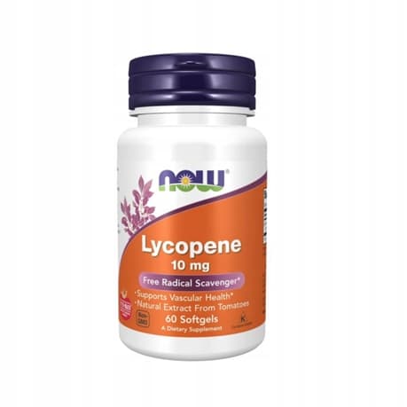 NOW FOODS Lykopen 10 mg LYKOPEN 60 kapslar
