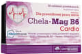 Miniatyrbild 1 av 6: OLIMP CHELA-MAG B6 CARDIO magnesium vitamin B hagtorn HEART 30 tabletter