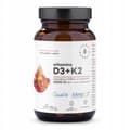 Miniatyrbild 3 av 3: AURA Vitamin D3 4000 IE + Vitamin K2 90 kapslar