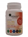 Miniatyrbillede 4 af 11: ALINESS Alfa-liponsyre R-ALA 200 mg ANTIOXIDANT 60 tabletter