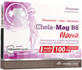 Miniatyrbild 1 av 6: OLIMP CHELA-MAG B6 Mama magnesium vitamin B för gravida kvinnor 30 kapslar