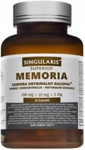 Miniatyrbild 1 av 6: SINGULARIS Memoria Superior MINNE OCH KONCENTRATION 60 kapslar