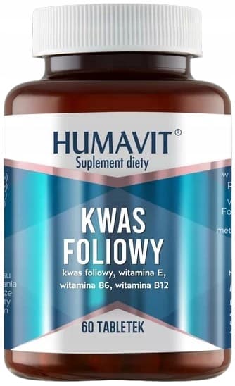 HUMAVIT Folsyra B6, B12 Vitamin B 60 tabletter