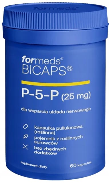 Formeds BICAPS P-5-P 25 mg vitamin B nervesystem 60 kapsler