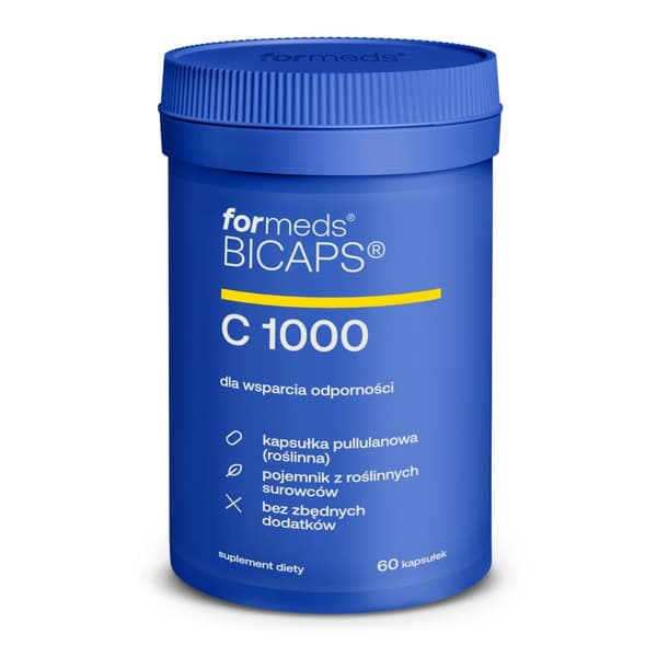 ForMeds BICAPS C 1000 vitamin C ren IMMUNITET 60 kapsler