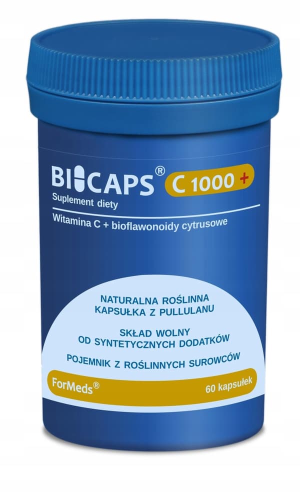 ForMeds BICAPS C 1000 vitamin C ren IMMUNITET 60 kapsler