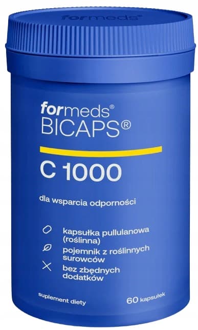 ForMeds BICAPS C 1000 vitamin C ren IMMUNITET 60 kapsler