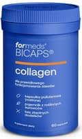 Miniatyrbild 3 av 5: Formeds BICAPS KOLLAGEN kollagen för leder PROLIN C-VITAMIN 60 kapslar