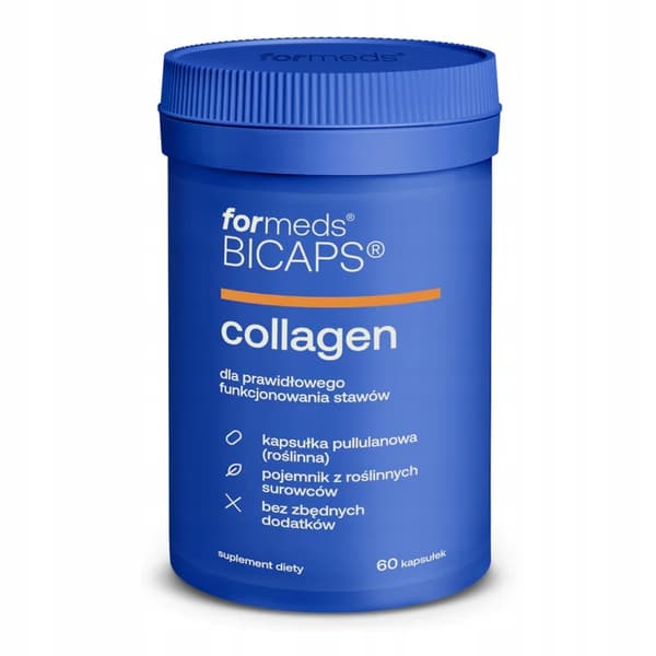 Formeds BICAPS KOLLAGEN kollagen för leder PROLIN C-VITAMIN 60 kapslar