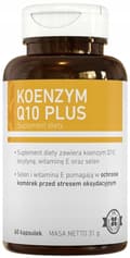 Miniatyrbild 1 av 3: Koenzym Q10 Plus selen vitamin E HUD HÅR AMC Pharma 60 kapslar