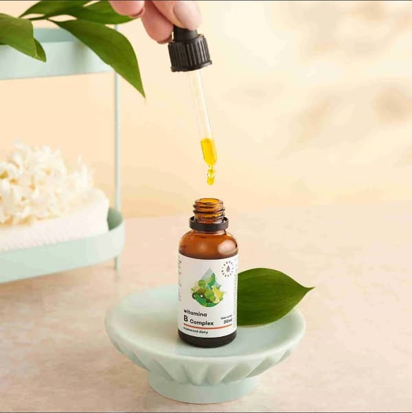 Aura Herbals Vitamin B-kompleks B-vitamindråber 30 ml