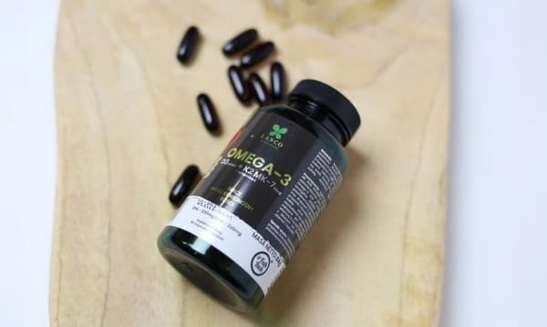 LANCO OMEGA 3 vitamin D3 2000 + vitamin K2 IMMUNITY 60 kapslar