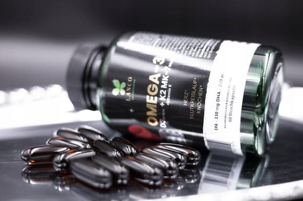 LANCO OMEGA 3 vitamin D3 2000 + vitamin K2 IMMUNITY 60 kapslar