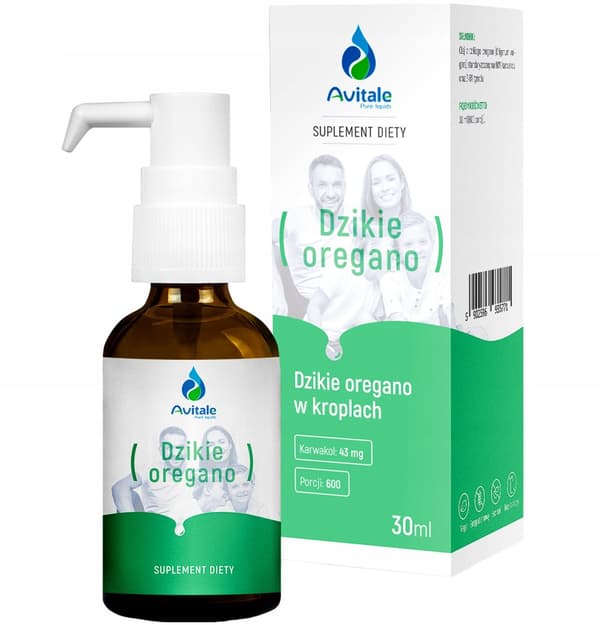 AVITALE Vild oreganoolja 100 % ren 30 ml