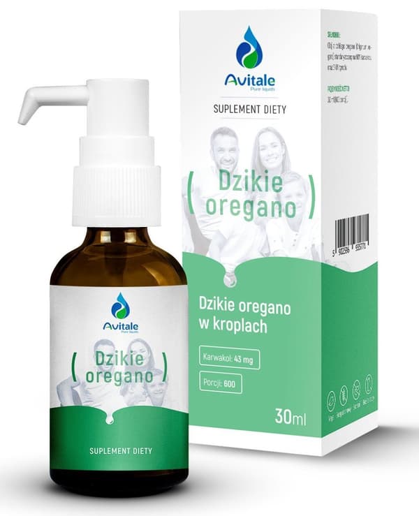 AVITALE Vild oreganoolja 100 % ren 30 ml