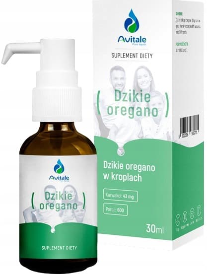AVITALE Vild oreganoolja 100 % ren 30 ml