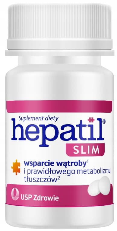 HEPATIL SLIM leverbantning USP Health 60 tabletter