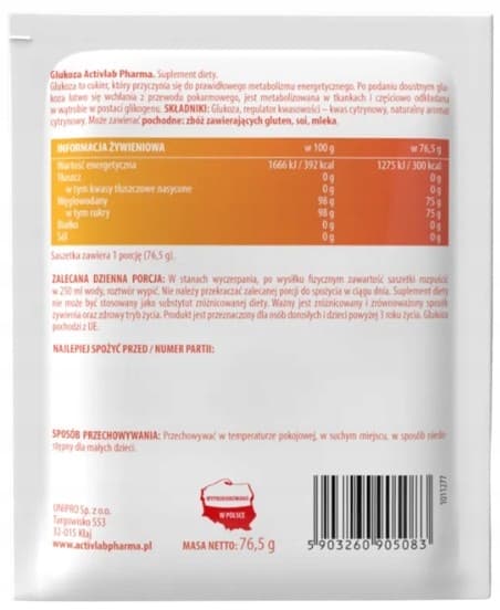 Activlab citronglukos 75 g
