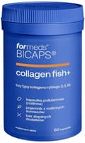 Miniatyrbild 1 av 6: Formeds BICAPS COLLAGEN FISH+ fiskkollagen hyaluronsyra LEDER 60 kapslar.
