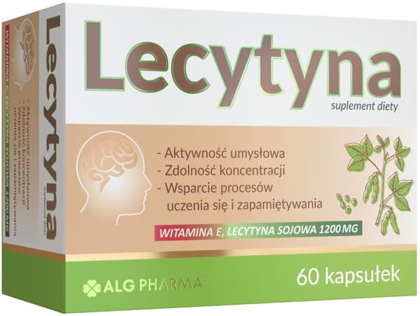 LECITINHINNE MINNESKONCENTRATION Alg Pharma 60 kapslar