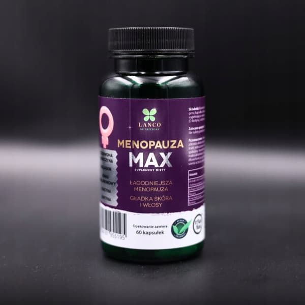 LANCO MENOPAUZA MAX rödklöver för kvinnor 60 kapslar