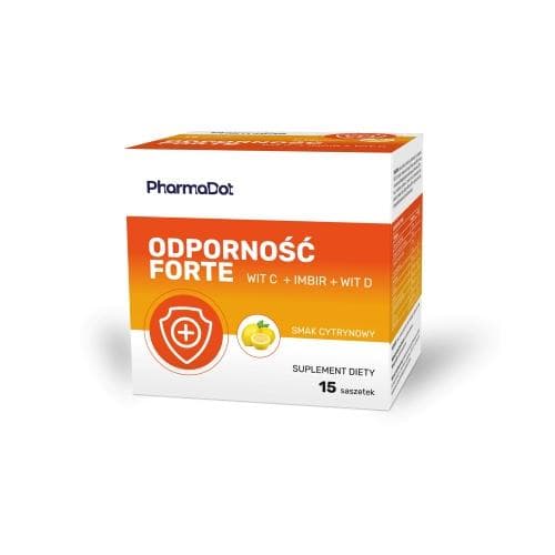 IMMUNITET FORTE vitamin CD zink ingefära Pharma Dot 15 dospåsar