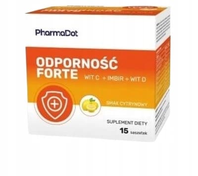 IMMUNITET FORTE vitamin CD zink ingefära Pharma Dot 15 dospåsar