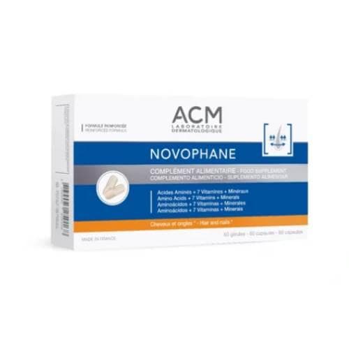 ACM Novophane Biotin Zink Vitamin B Koppar 60 kapslar