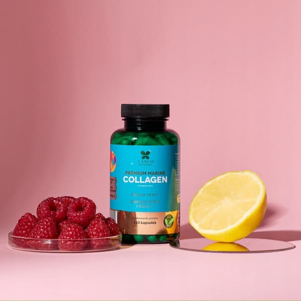 LANCO PREMIUM MARINT KOLLAGEN marint fiskkollagen 2400 mg 120 kapslar